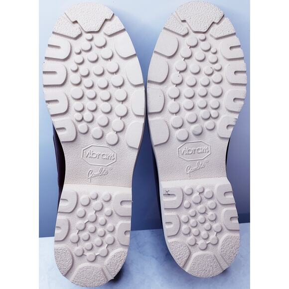 Huckberry RHODES Tahoe Boat Shoes Men's 10 Brown Leather Vibram Gumlite Sole EUC - Picture 11 of 15